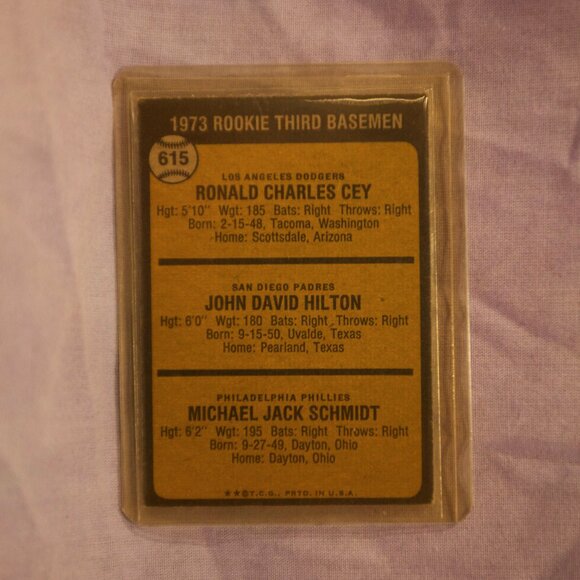 1973 Rookie Baseball Card-Tops - Picture 2 of 4